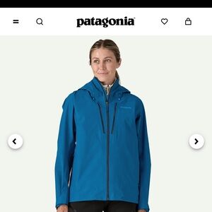 Patagonia Women'sTriolet Blue  Alpine Jacket NEW with tags -XL